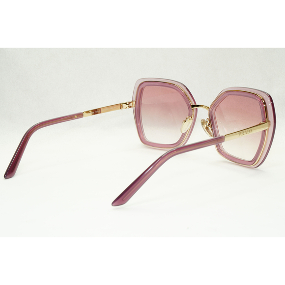 NWT Prada 53YS Buganville Opal Square 53mm Sunglasses